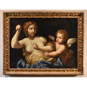 Venere che disarma Amore, Benedetto Gennari (Cento, 1633 - Bologna, 1715) Attribuibile a 