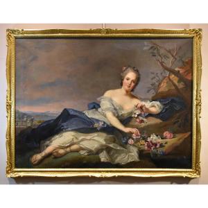 Principessa Enrichetta Anna di Franciacome Flora, Jean-Marc Nattier (Parigi 1685 – 1776) scuola