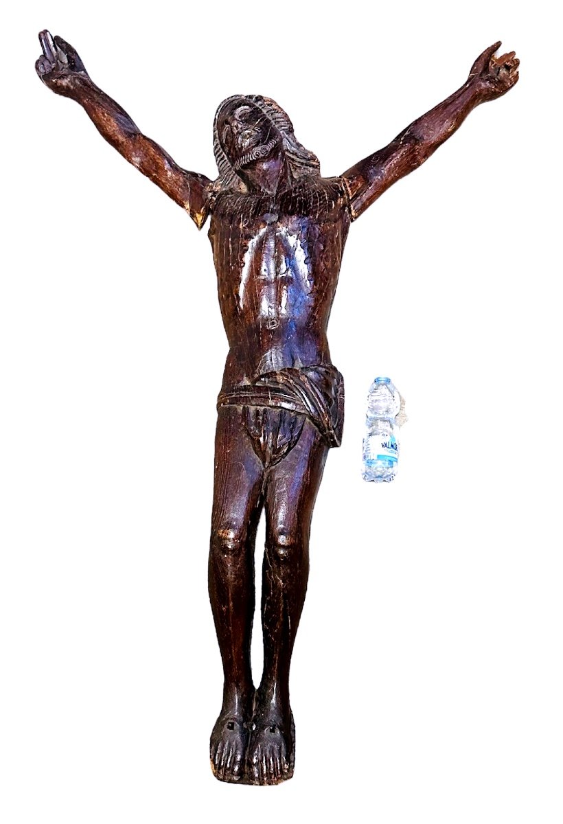 Antico Cristo ligneo CORPUS CHRISTI - XVII sec.