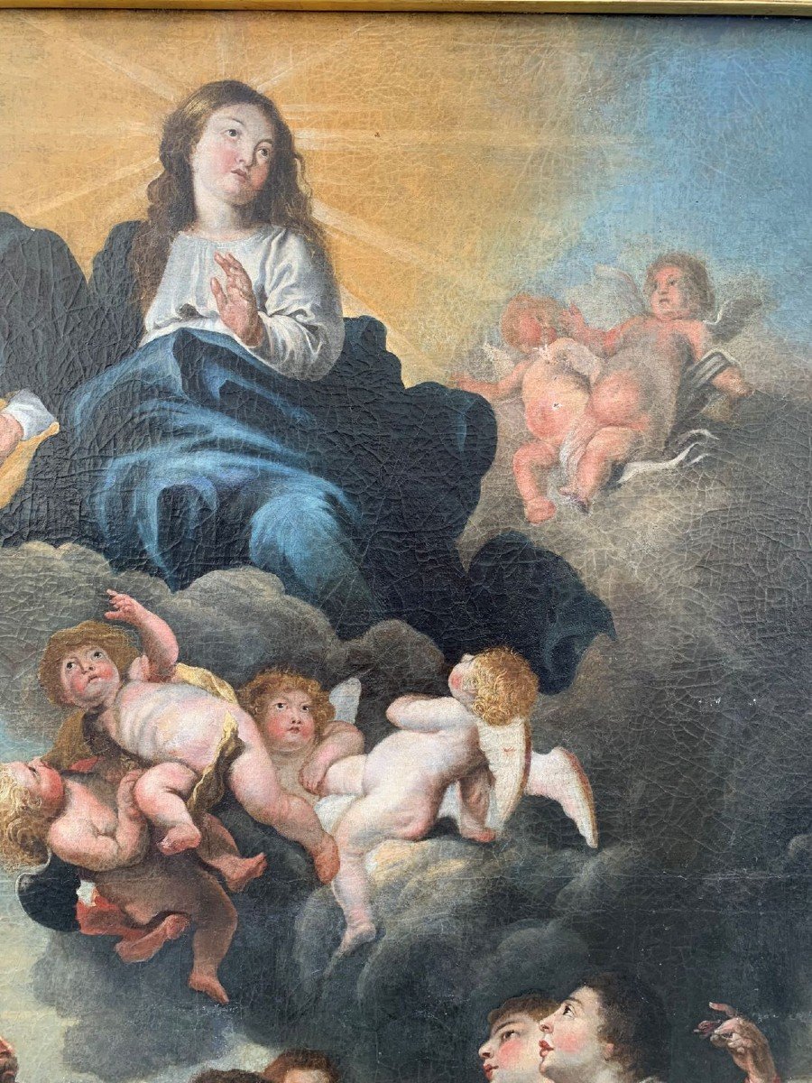 Assunzione di Maria al cielo. XVII secolo.  Schut, Cornelis I (1597-1655, Anversa)-photo-4