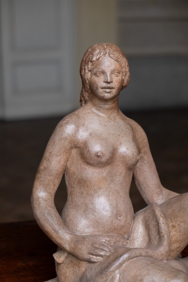 Nudo femminile seduto, 1930-1940 circa, Giorgio Rossi (1894–1981), scultore toscano -photo-3