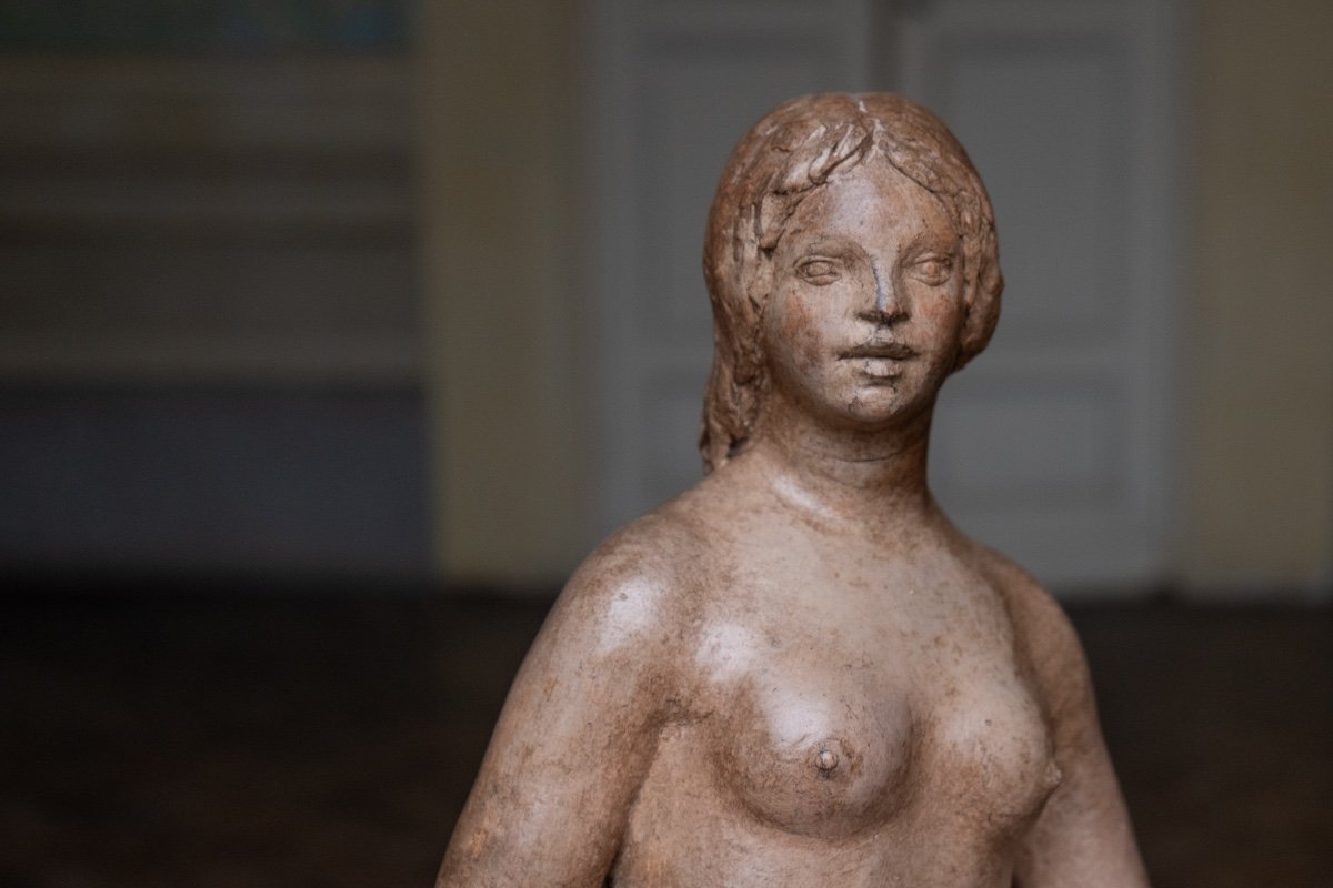 Nudo femminile seduto, 1930-1940 circa, Giorgio Rossi (1894–1981), scultore toscano -photo-6