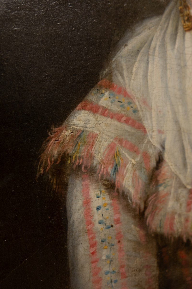 Ritratto di Donna con Bonnet, ispirato alle acconciature a Pouf, circa 1770-1780  -photo-4