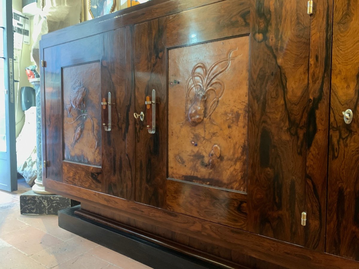 Grande credenza Art Deco. Circa 1930-photo-7