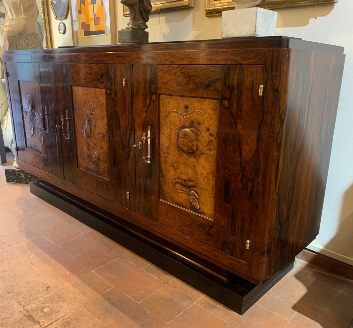 Grande credenza Art Deco. Circa 1930