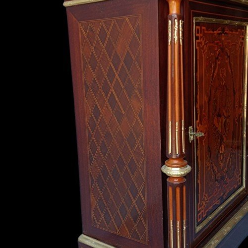 CREDENZA INTARSIATA NAPOLEONE III-photo-3