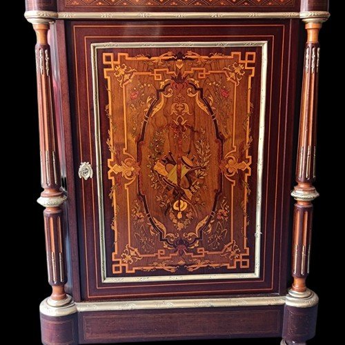 CREDENZA INTARSIATA NAPOLEONE III-photo-1