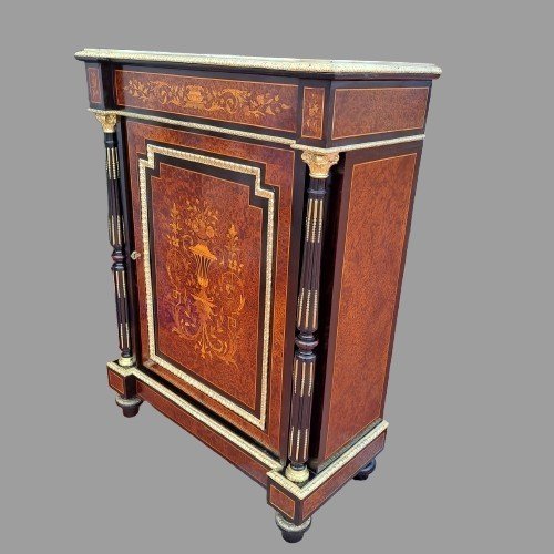 CREDENZA INTARSIATA NAPOLEONE III-photo-2