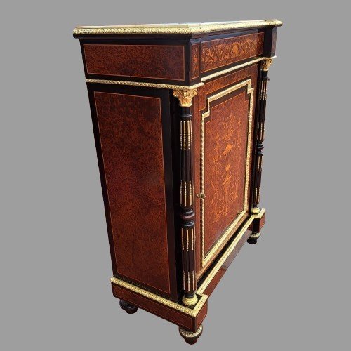 CREDENZA INTARSIATA NAPOLEONE III-photo-4