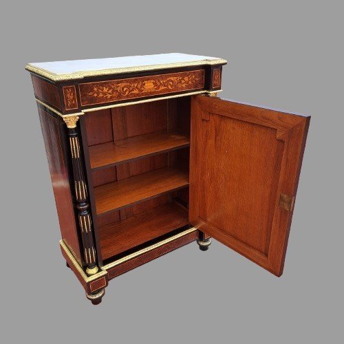 CREDENZA INTARSIATA NAPOLEONE III-photo-4