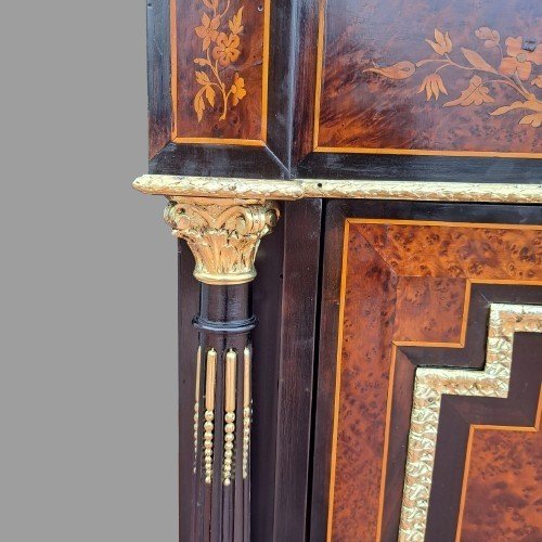 CREDENZA INTARSIATA NAPOLEONE III-photo-5