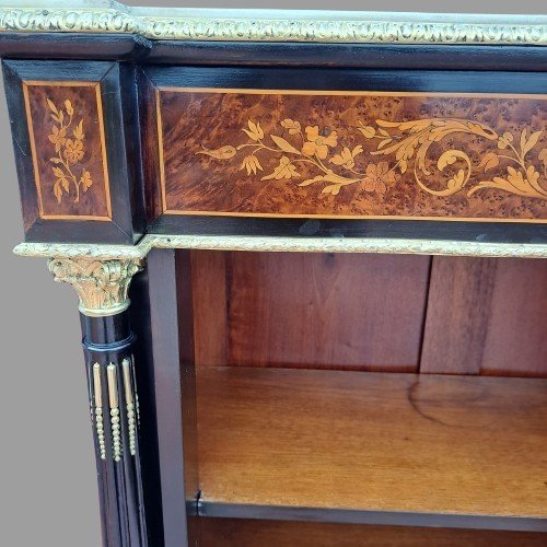 CREDENZA INTARSIATA NAPOLEONE III-photo-8