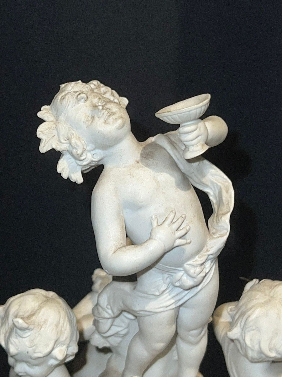 Bella statua raffigurante "Putti"-photo-3