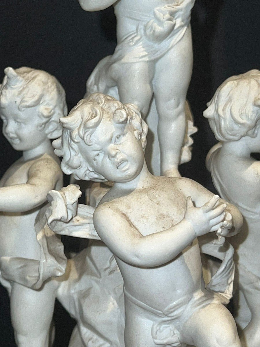 Bella statua raffigurante "Putti"-photo-4