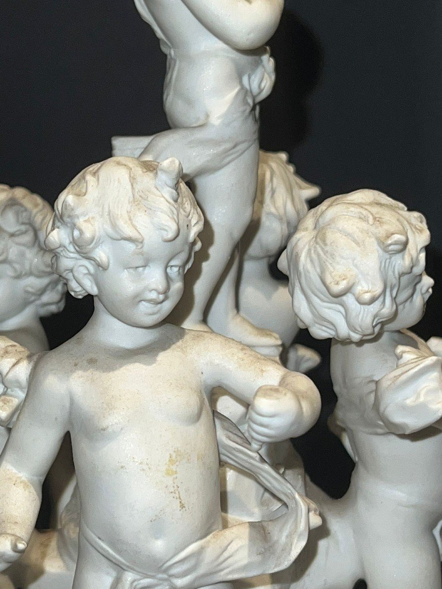 Bella statua raffigurante "Putti"-photo-5