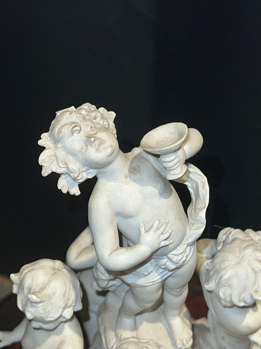 Bella statua raffigurante "Putti"-photo-6