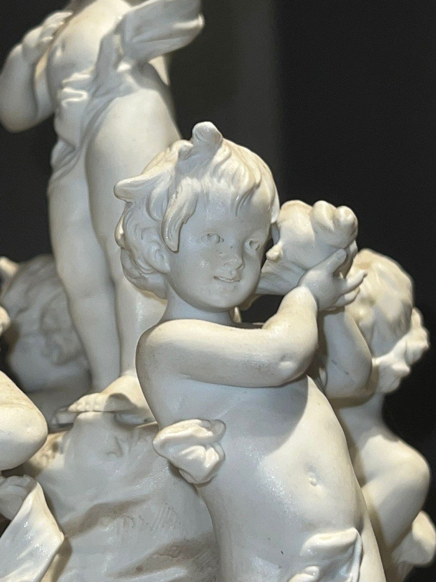 Bella statua raffigurante "Putti"-photo-7