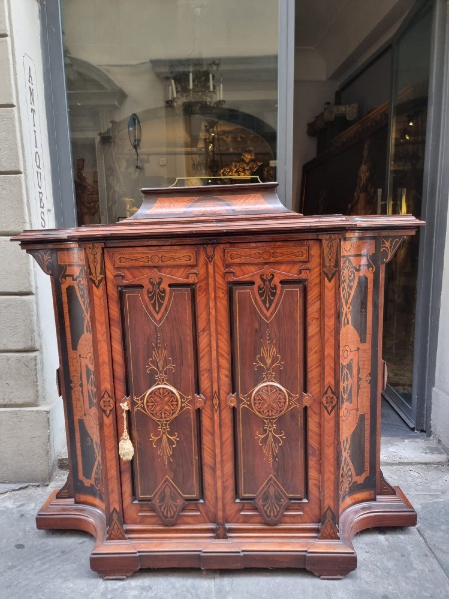 Rarissima credenza con alzata-photo-4