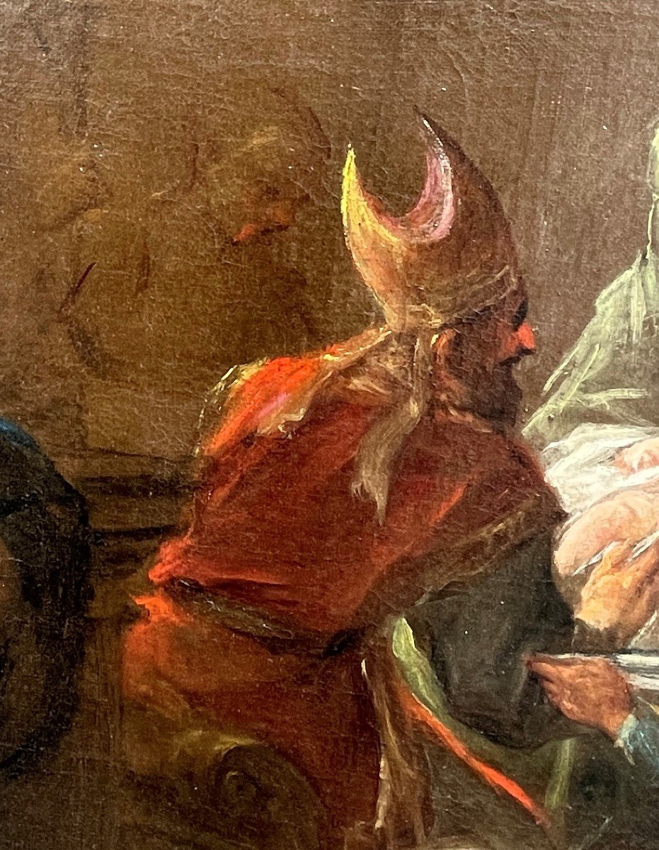 Pittore veneto della seconda metà del XVII secolo Circoncisione di Gesù-photo-2