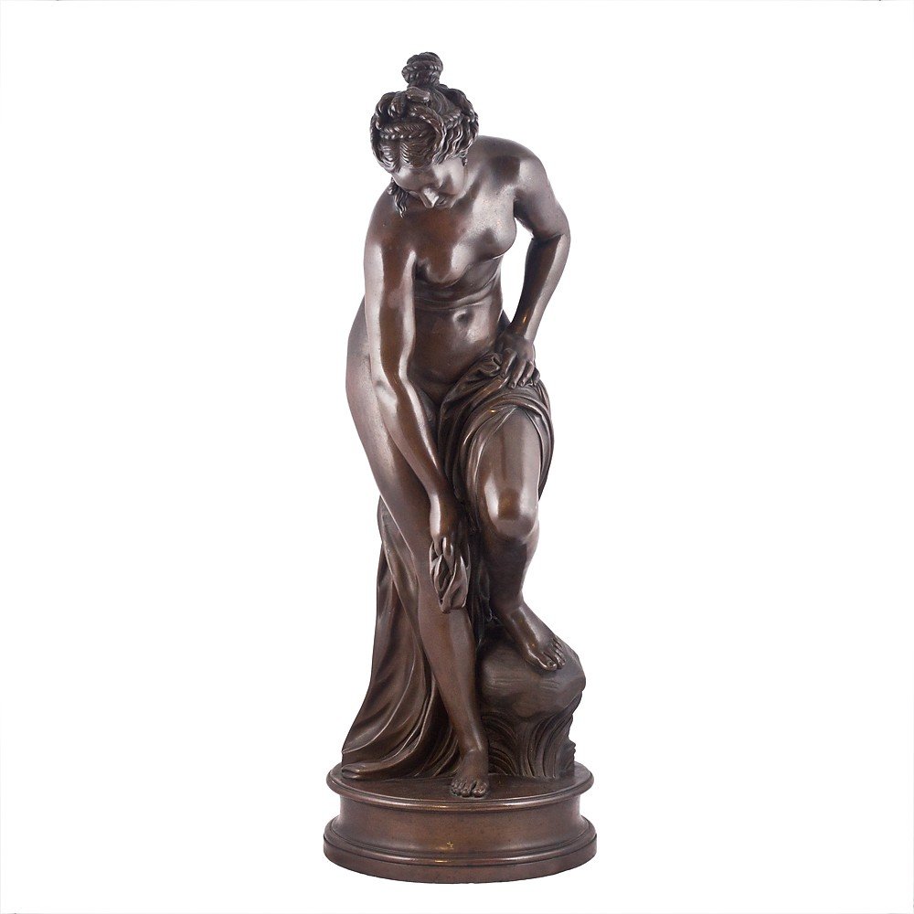 Scultura Venere al bagno firmata “Allegrain”-photo-2