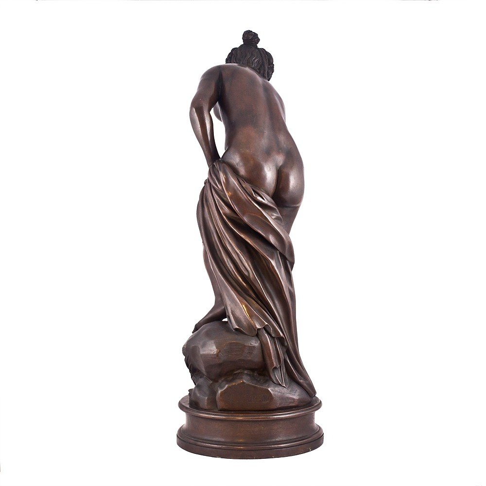 Scultura Venere al bagno firmata “Allegrain”-photo-4