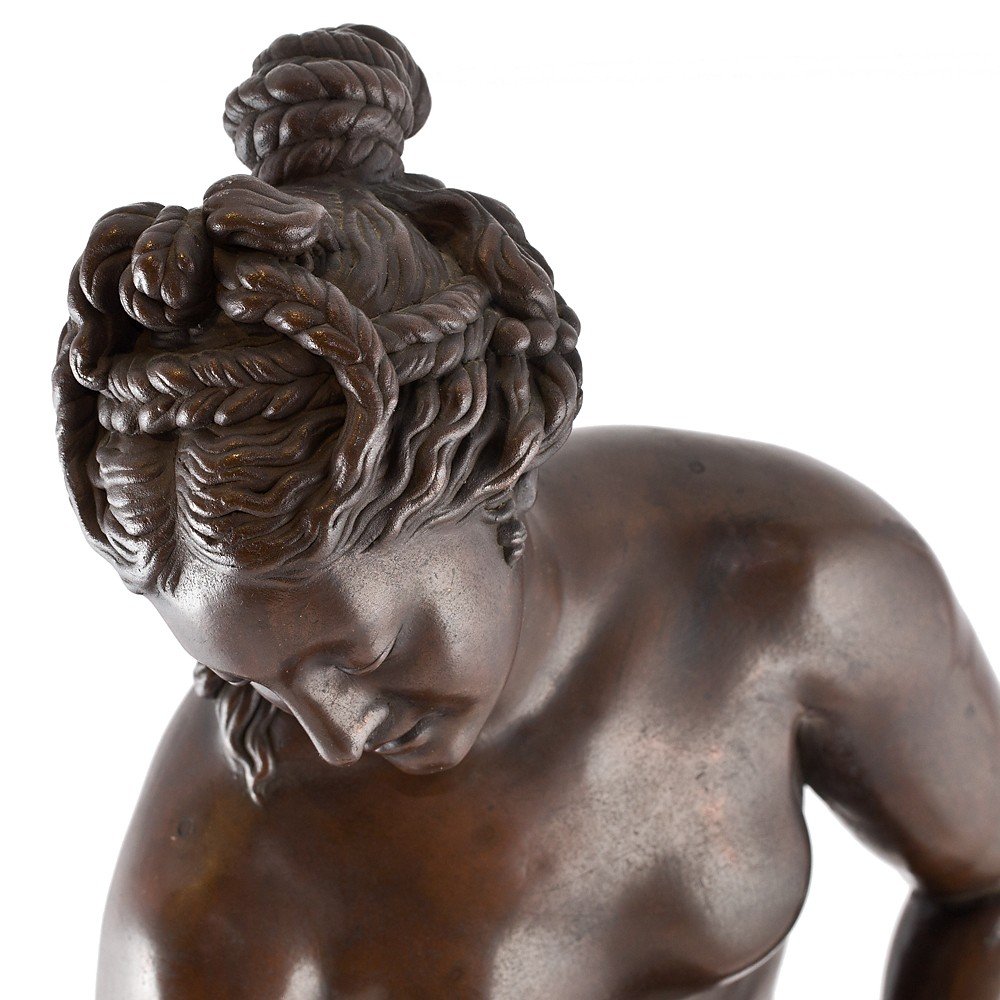 Scultura Venere al bagno firmata “Allegrain”-photo-1