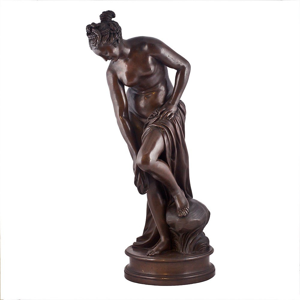 Scultura Venere al bagno firmata “Allegrain”