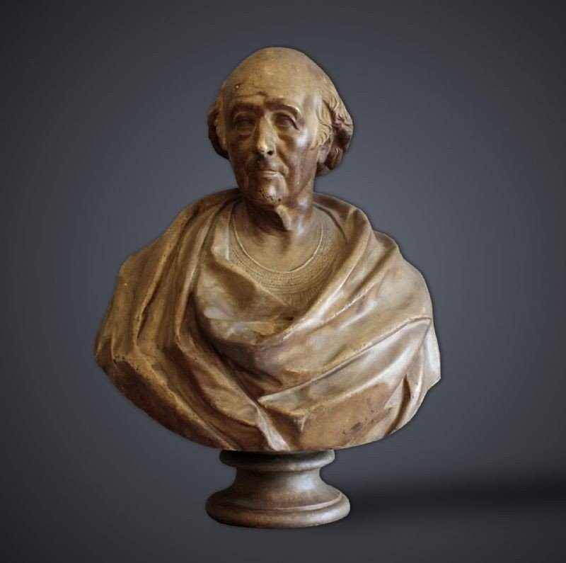 Scultura raffigurante il busto di un uomo