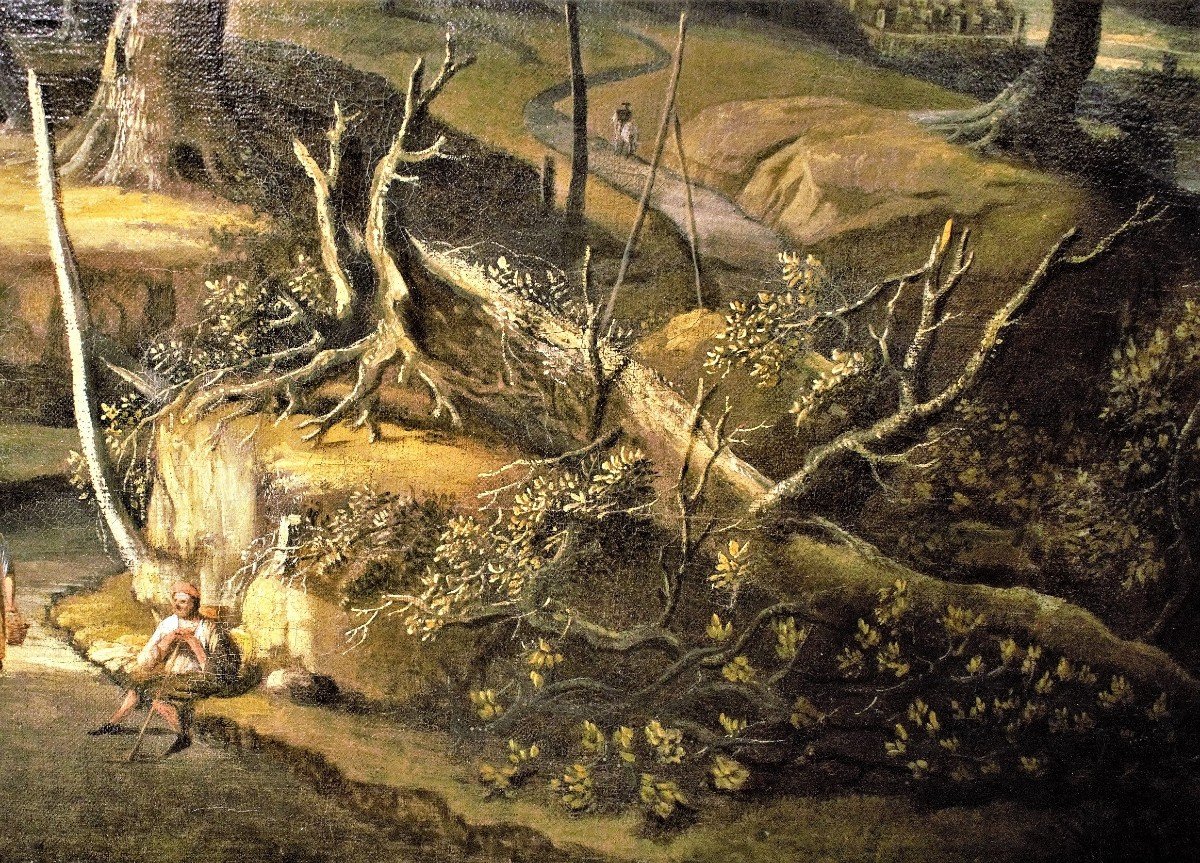 Paesaggio boschivo - Jan Looten (Amsterdam, 1618 - Inghilterra 1681)-photo-5