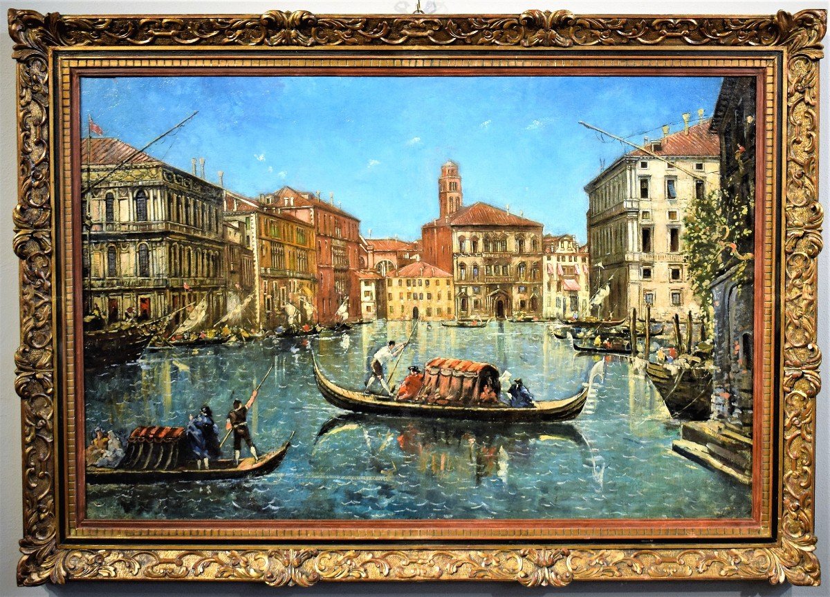 Lucia Ponga degli Ancillo (1887-1966)  Venezia, il Canal Grande