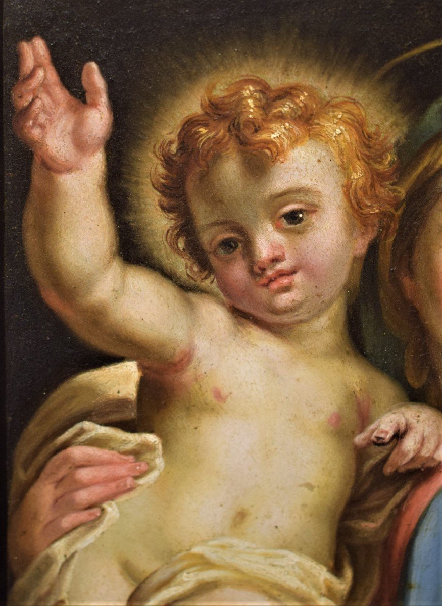 Madonna col Bambino - Carlo Maratta   (Camerano1625 - Roma1713)-photo-1