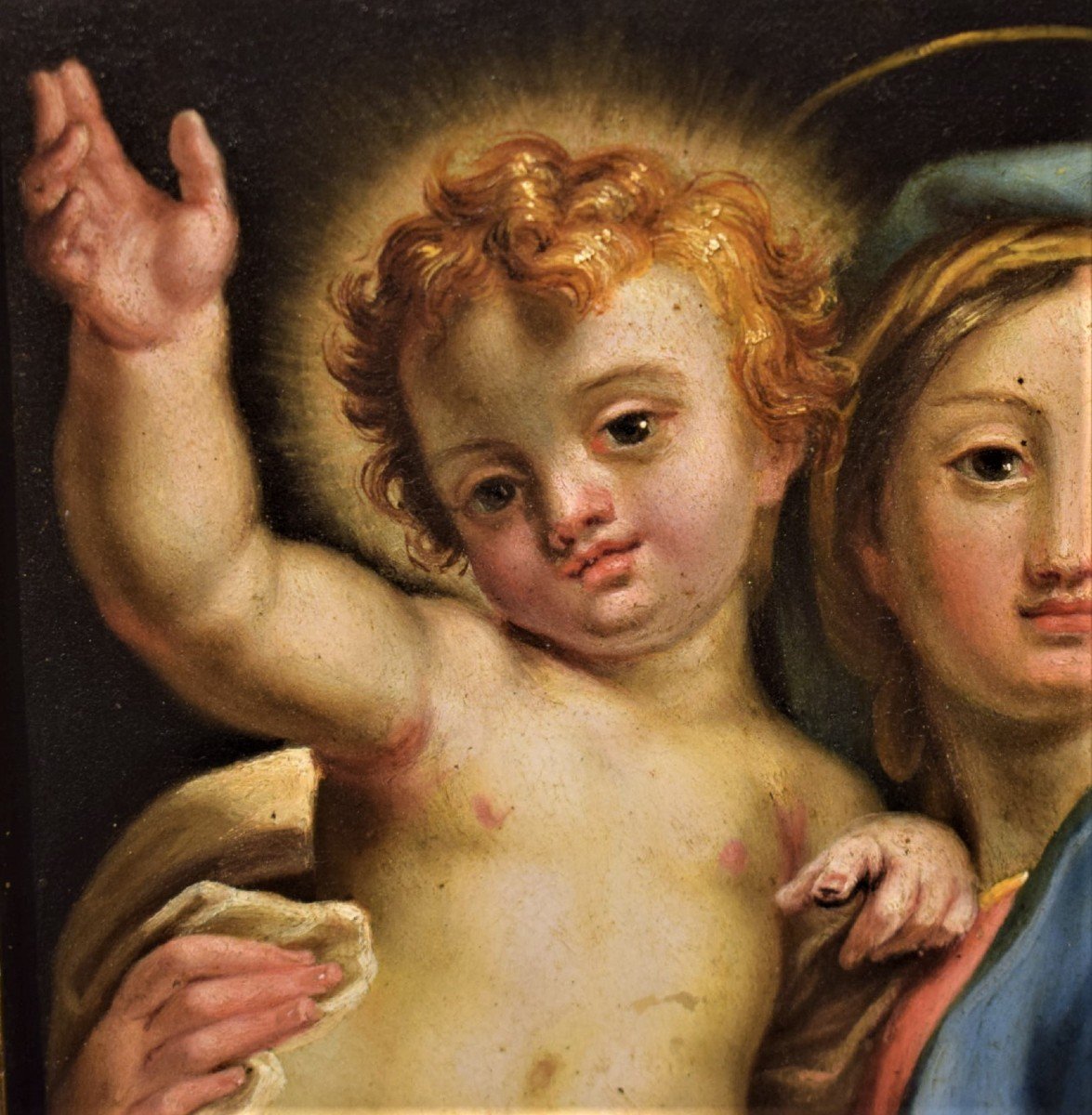 Madonna col Bambino - Carlo Maratta   (Camerano1625 - Roma1713)-photo-3