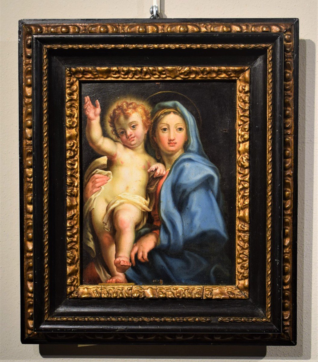 Madonna col Bambino - Carlo Maratta   (Camerano1625 - Roma1713)-photo-4