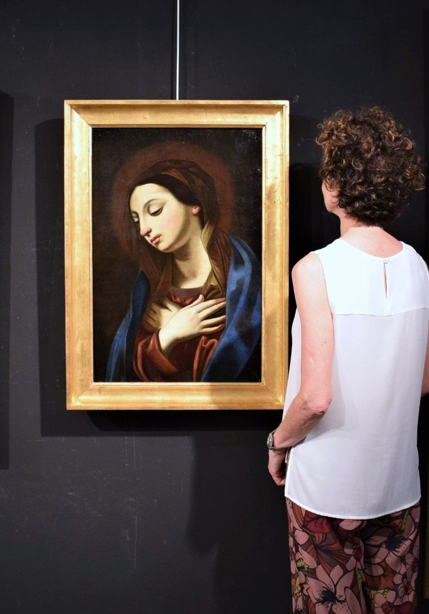 Madonna Orante - Cerchia di Guido Reni - II^ metà del '600-photo-7