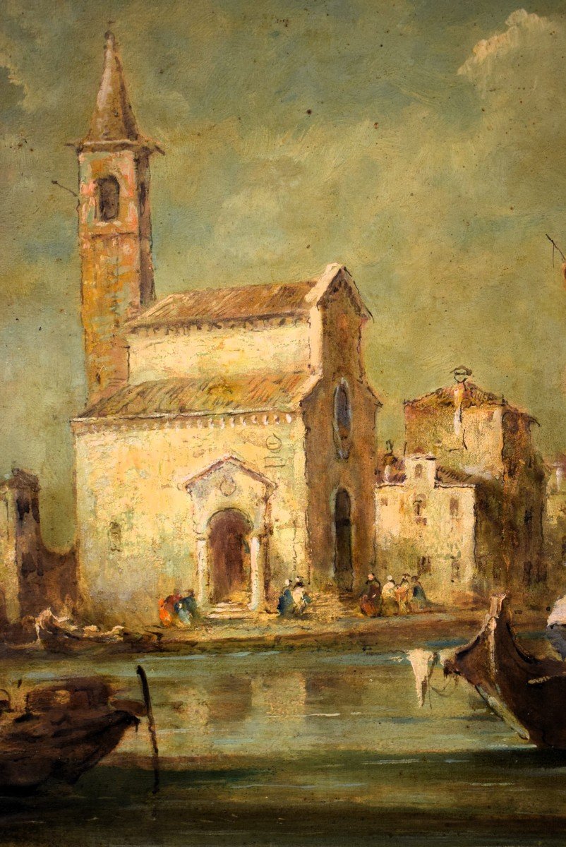 Coppia di Capricci Veneziani - Eugenio Bonivento - detto "Zeno" (1880-1956)-photo-8