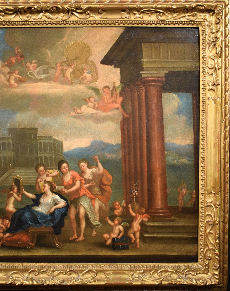 La toilette di Venere - cerchia di Francesco Albani (Bologna 1578-1660)-photo-4