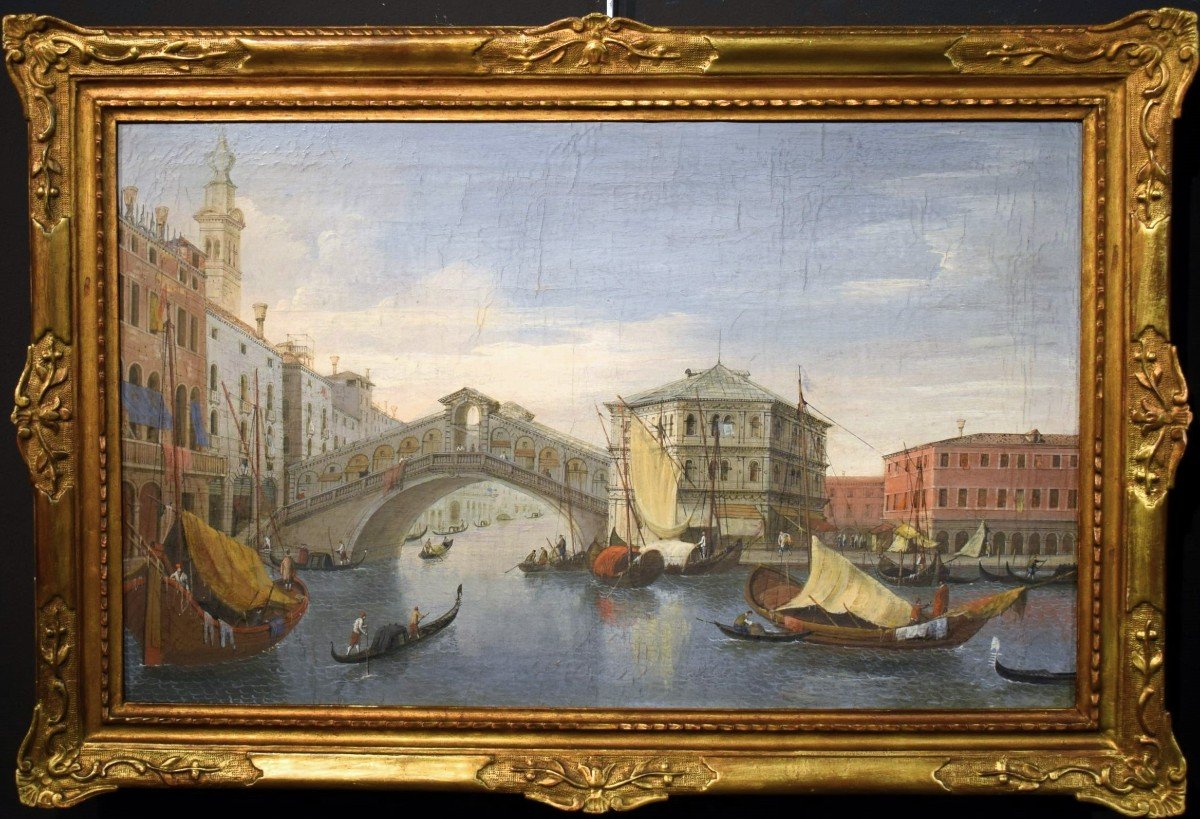 Venezia, due vedute della Città - Entourage di Giacomo Guardi - fine '700-photo-2