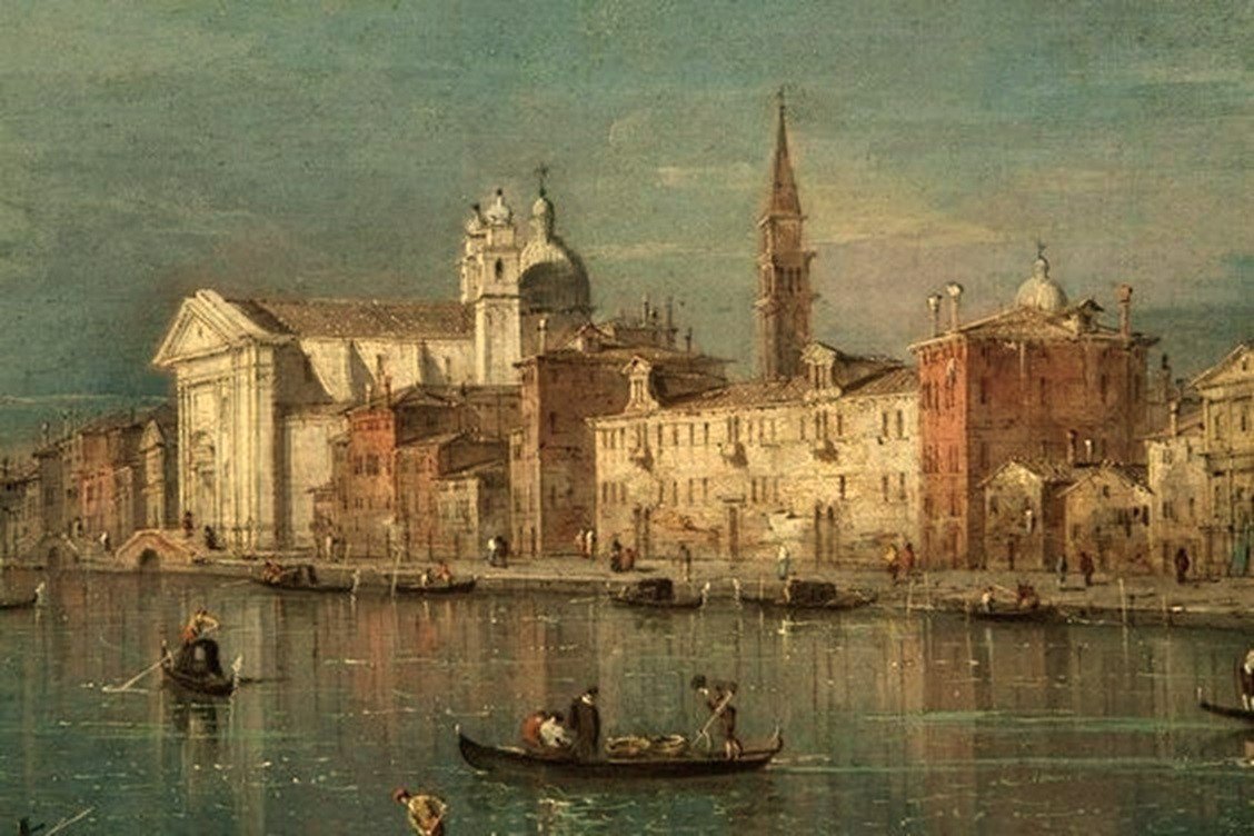 Venezia, il Canale della Giudecca - bottega di Francesco Guardi (Venezia 1712-1793)-photo-8