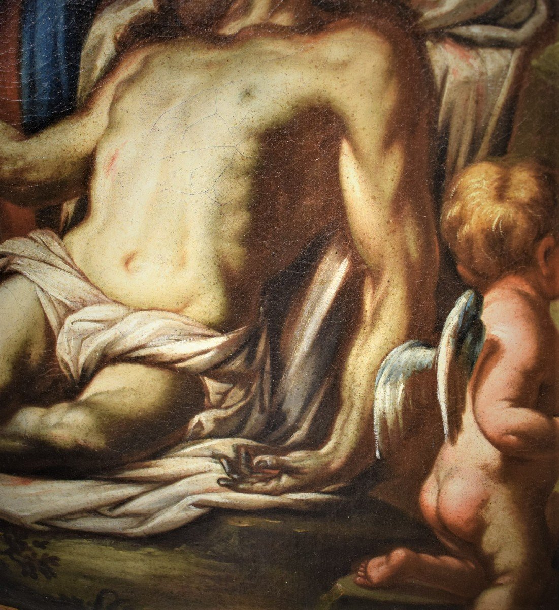 Pietà - Entourage Pietro da Cortona - Roma, 17° secolo-photo-3