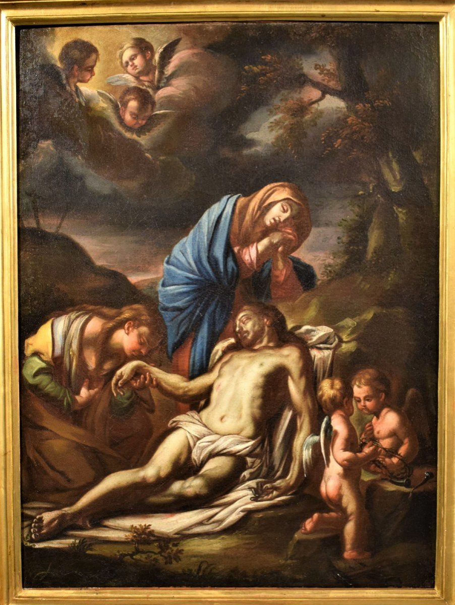 Pietà - Entourage Pietro da Cortona - Roma, 17° secolo