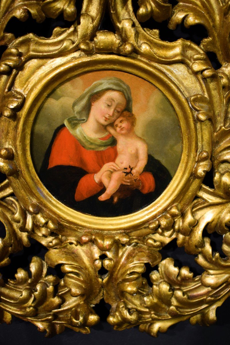 Madonna col Bambino -  Bologna, metà del XVIII° secolo -photo-1