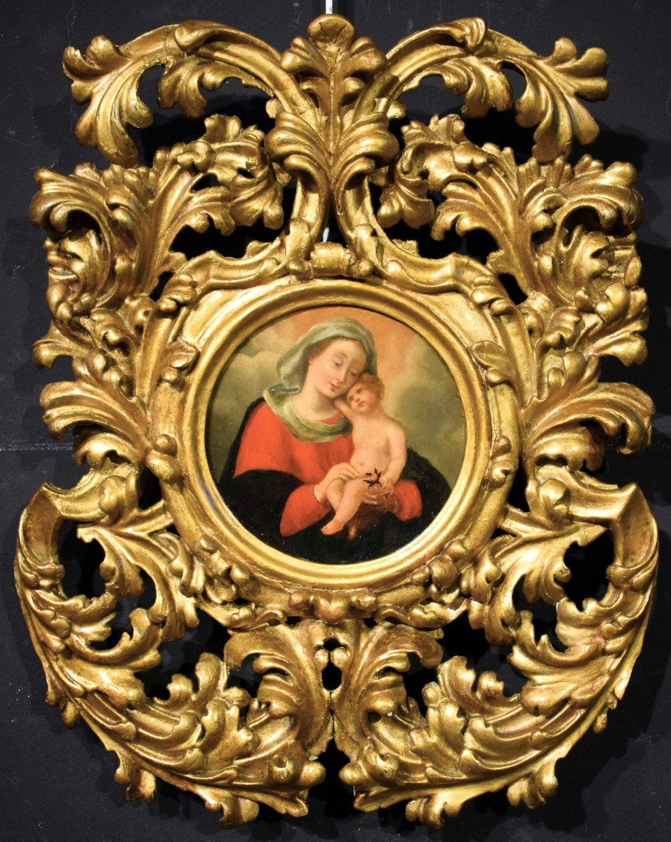 Madonna col Bambino -  Bologna, metà del XVIII° secolo 