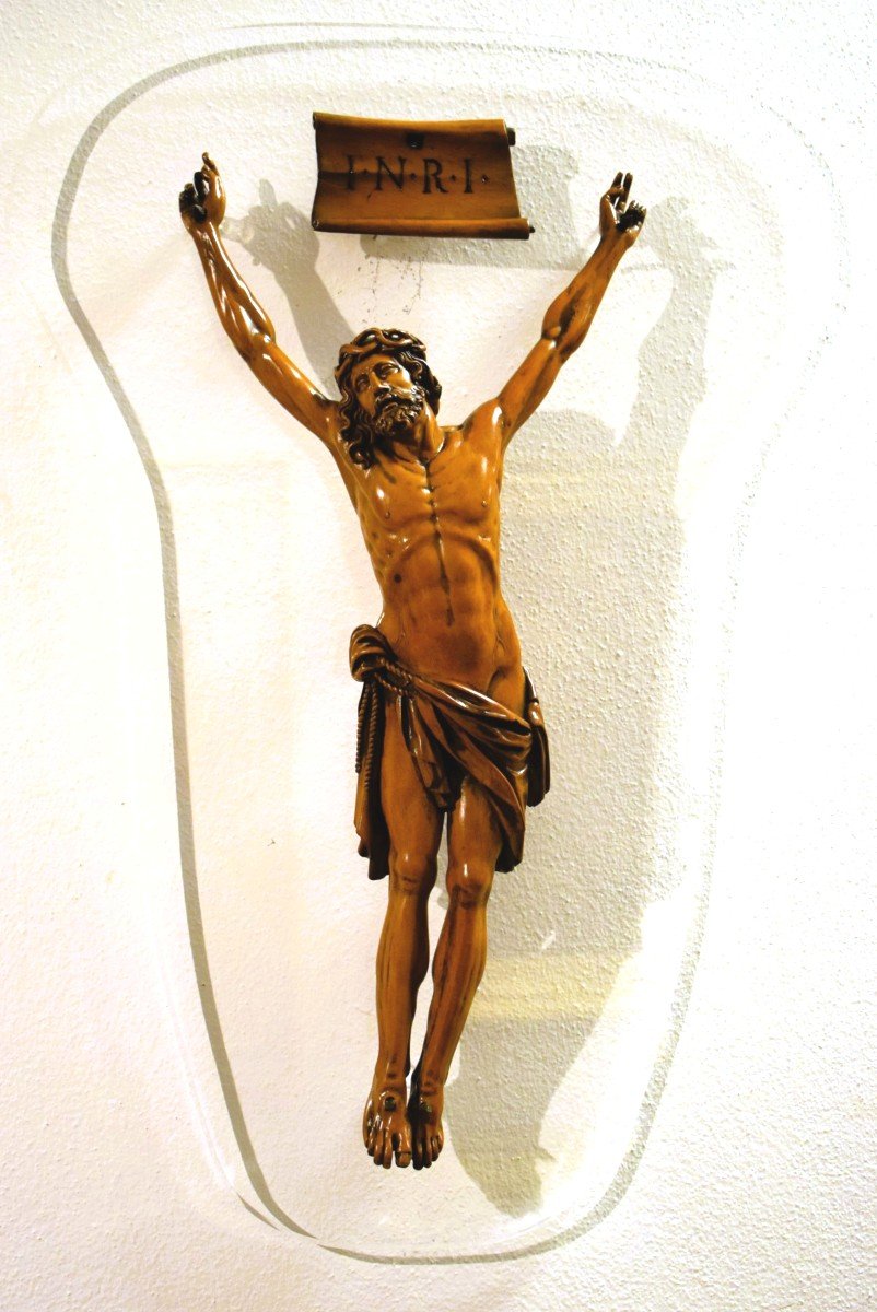 Cristo crocifisso in bosso - Veneto, fine '700-photo-2