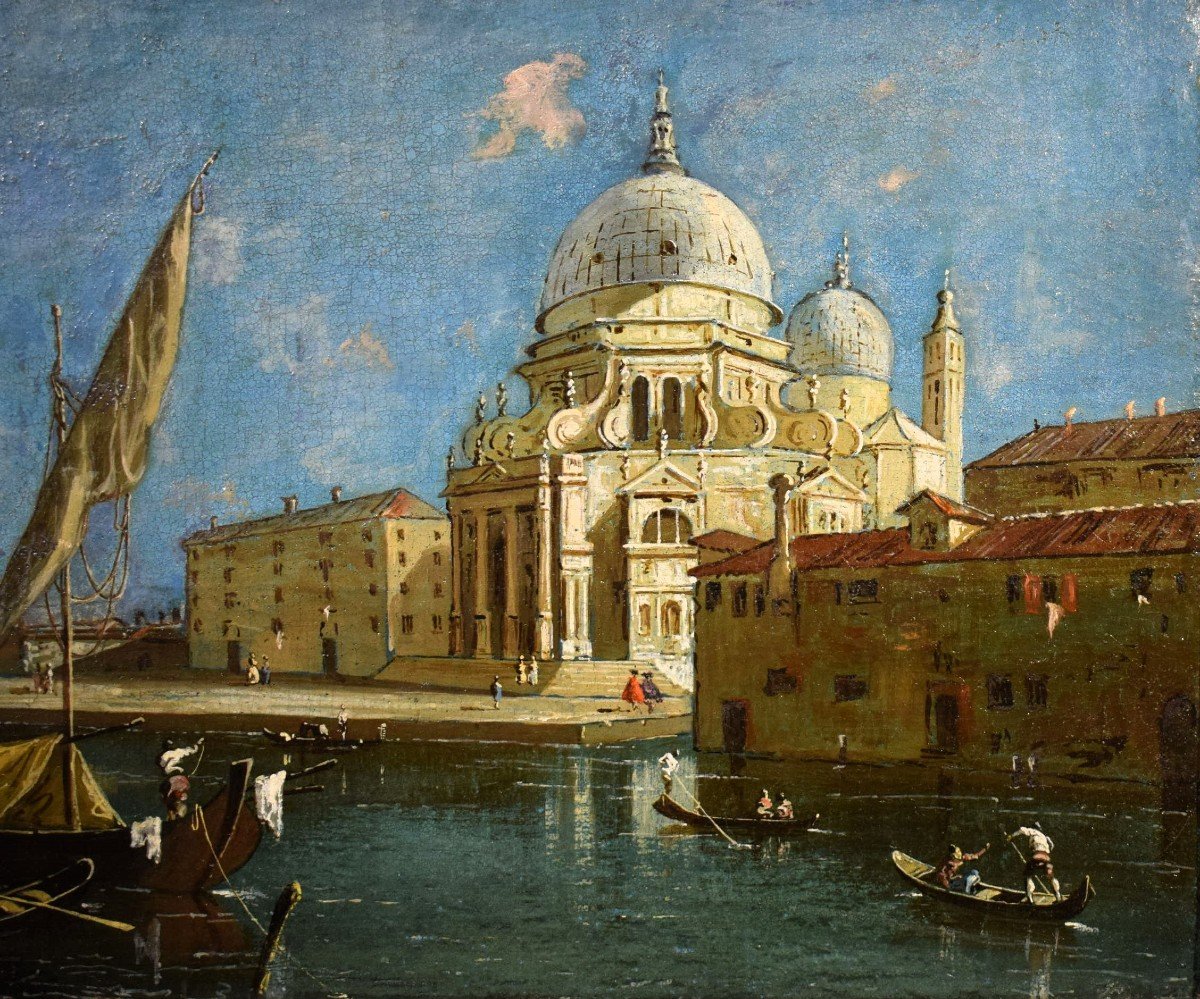 Venezia, Basilica della Salute - Scuola di Francesco Guardi, fine '700-photo-3