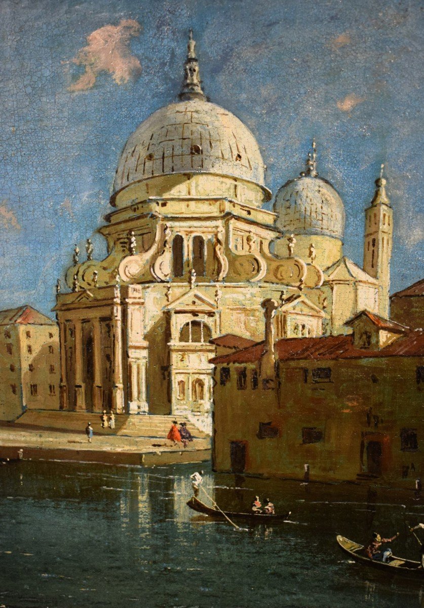 Venezia, Basilica della Salute - Scuola di Francesco Guardi, fine '700-photo-1