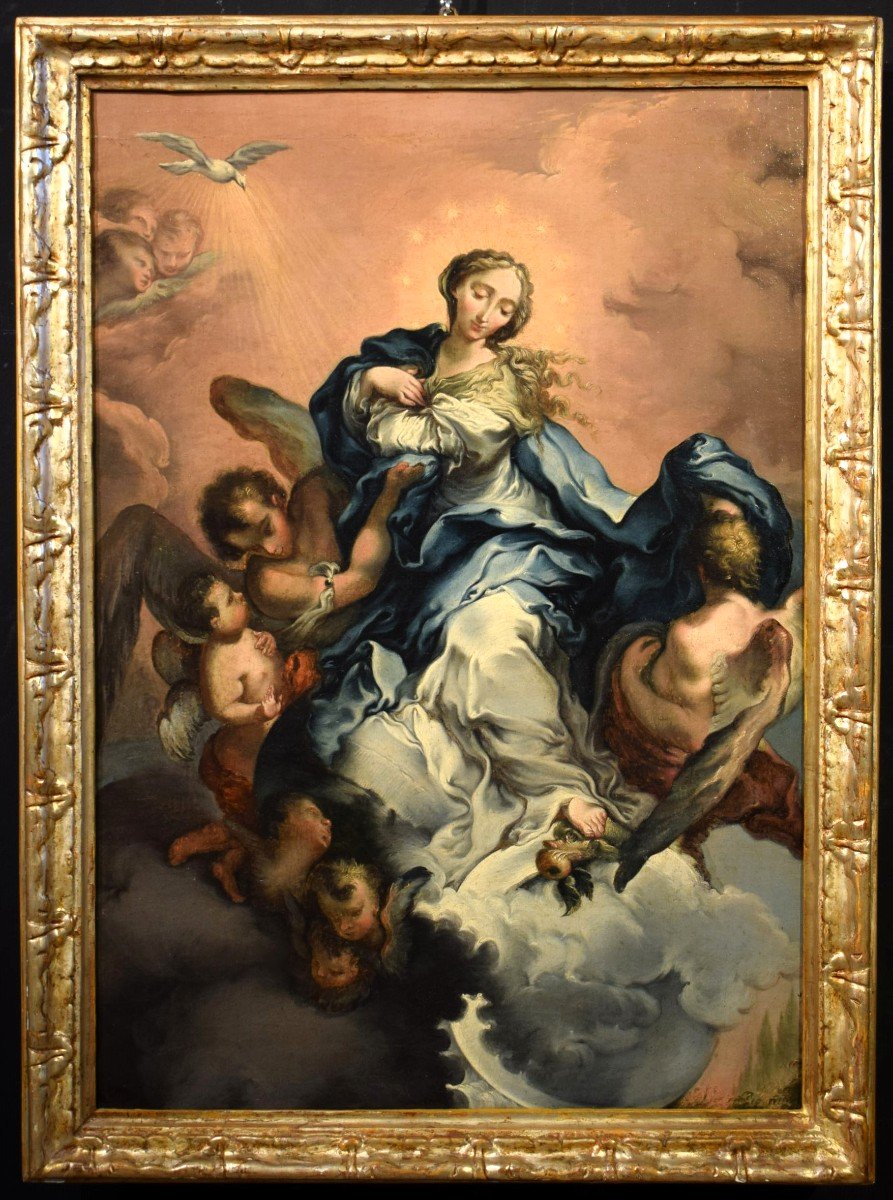 Assunzione della Vergine - Cerchia di Domenico Piola (Genova, 1627 – 1703)