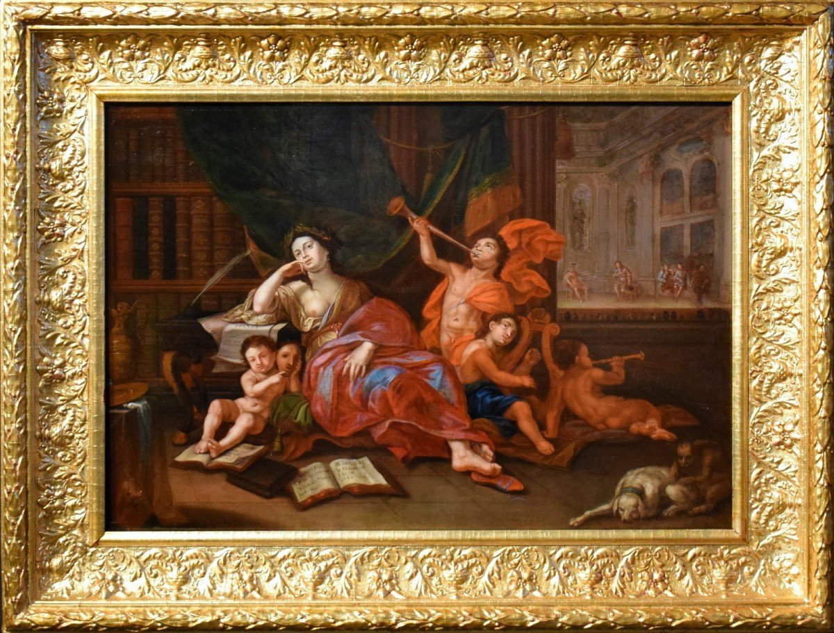 Allegoria del teatro - Carle Van Loo (1705-1765) entourage-photo-2