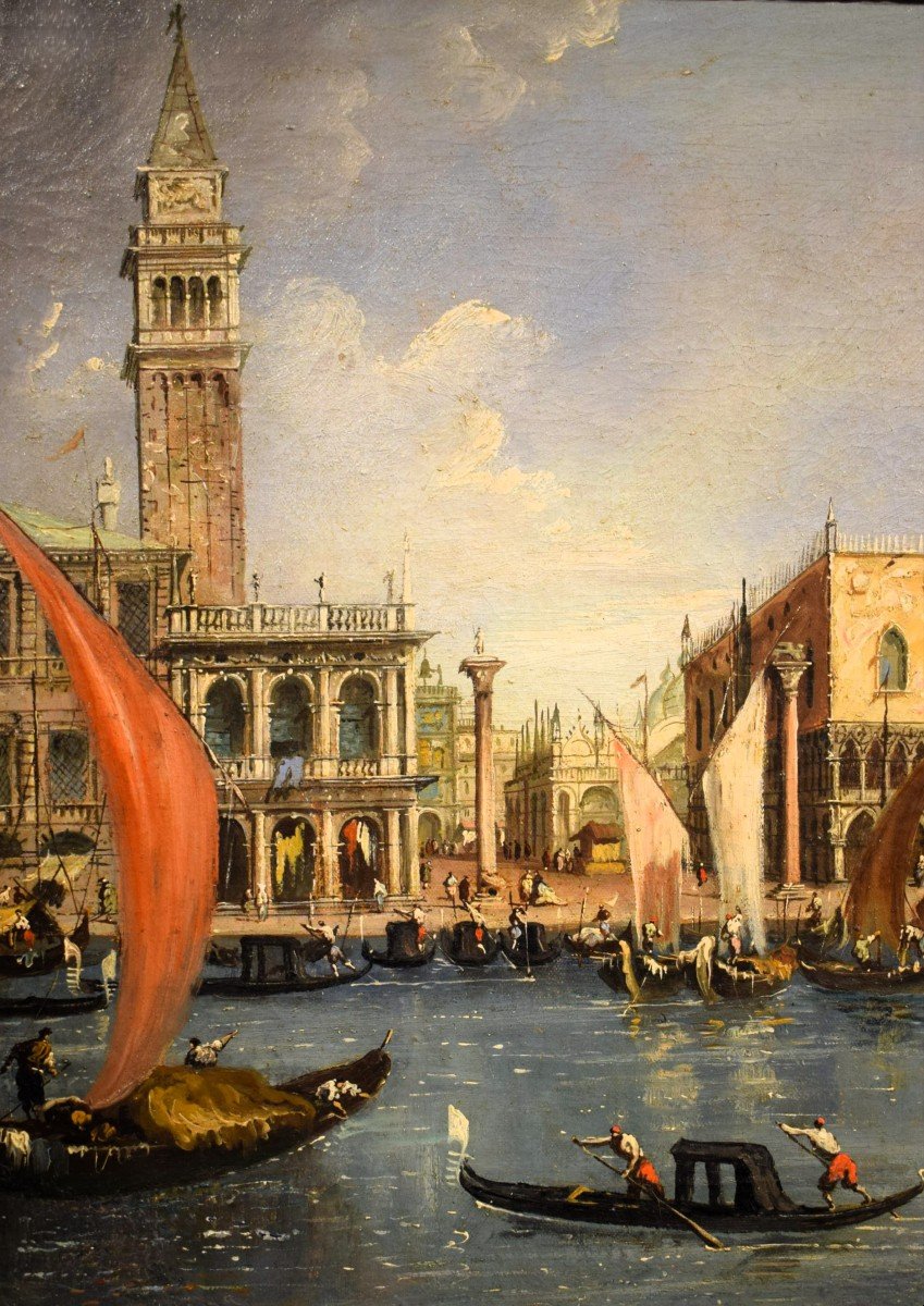 Venezia, Il Bacino di San Marco - Entourage di Francesco Guardi (Venezia 1712-1793)-photo-1