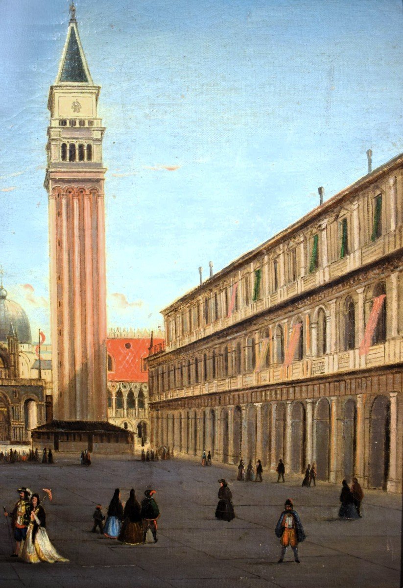 Venezia, Piazza San Marco - cerchia di Canaletto  (Venezia, 1697–1768) -photo-2