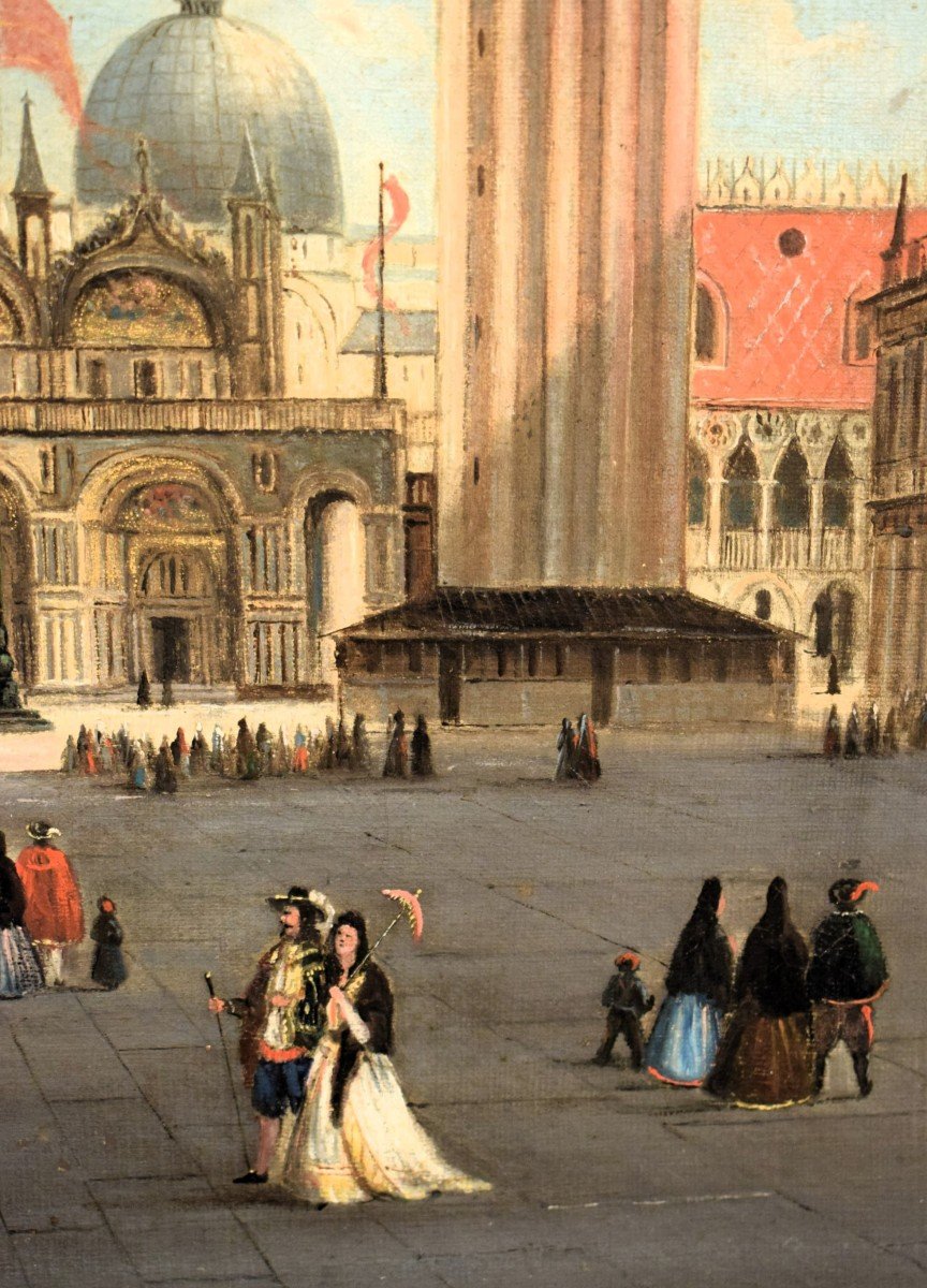 Venezia, Piazza San Marco - cerchia di Canaletto  (Venezia, 1697–1768) -photo-5